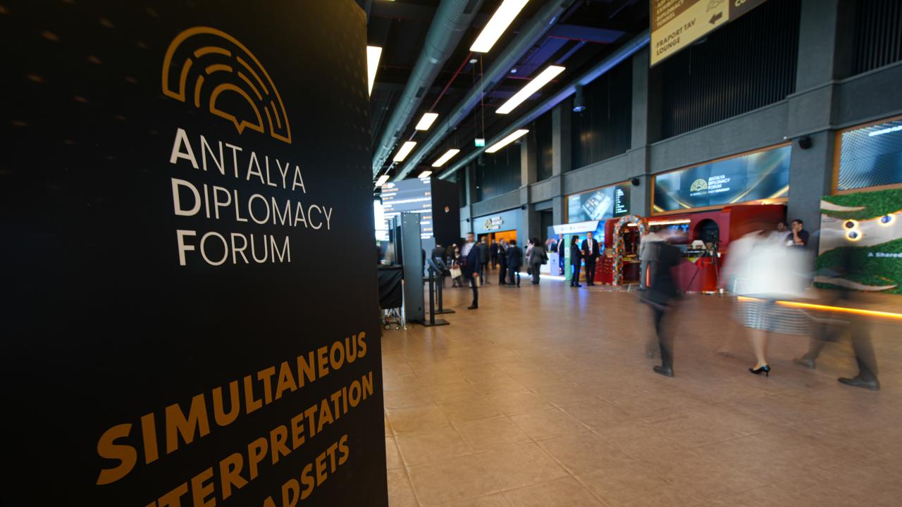 5. Antalya Diplomasi Forumu'nda ikinci gün