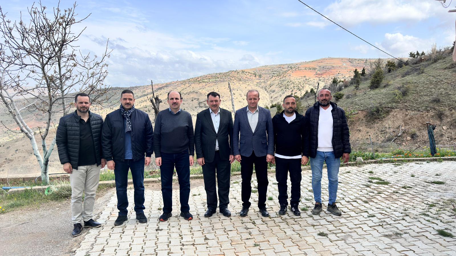 Başkan Altay yaylalarda ve barajlarda incelemeler yaptı