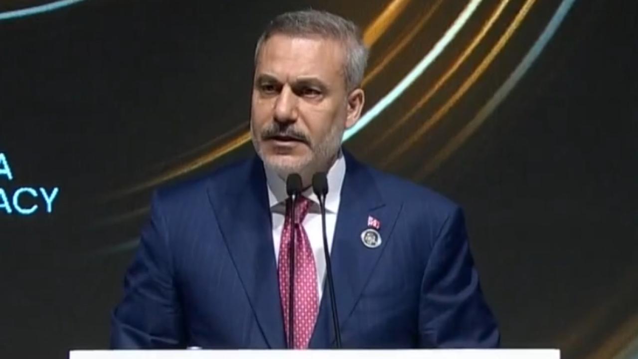 Bakan Fidan: İsrail'in yayılmacılığı artık dünyanın bir güvenlik sorunu