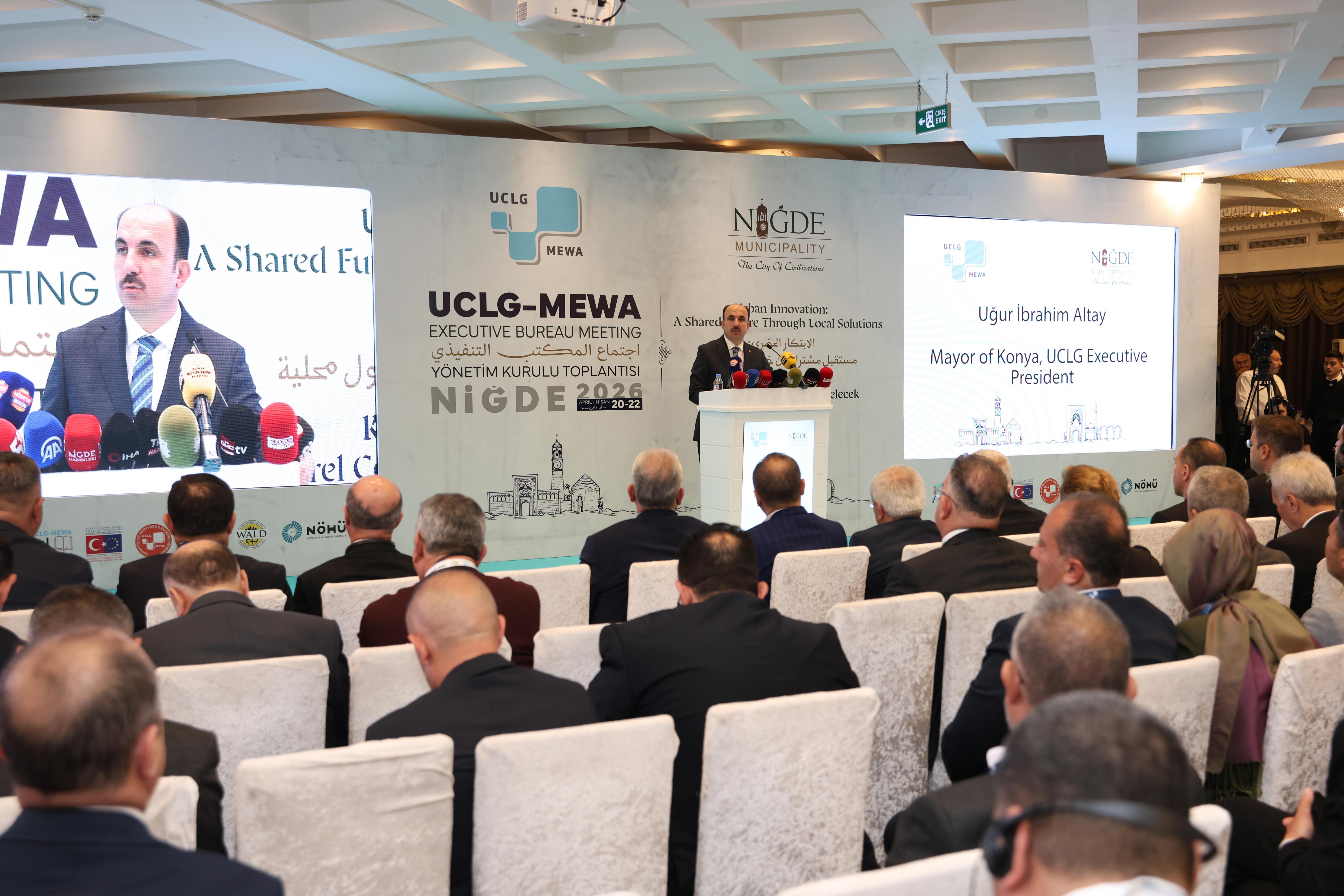 Başkan Altay UCLG MEWA toplantısına katıldı