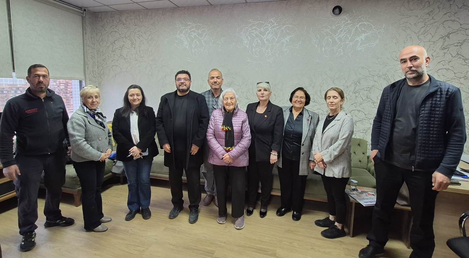 KSGKD’ ye, CHP’den ziyaret