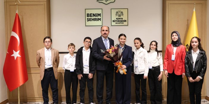 Çocuklar Başkan Altay’a konuştu! Konya’nın geleceği masaya yatırıldı