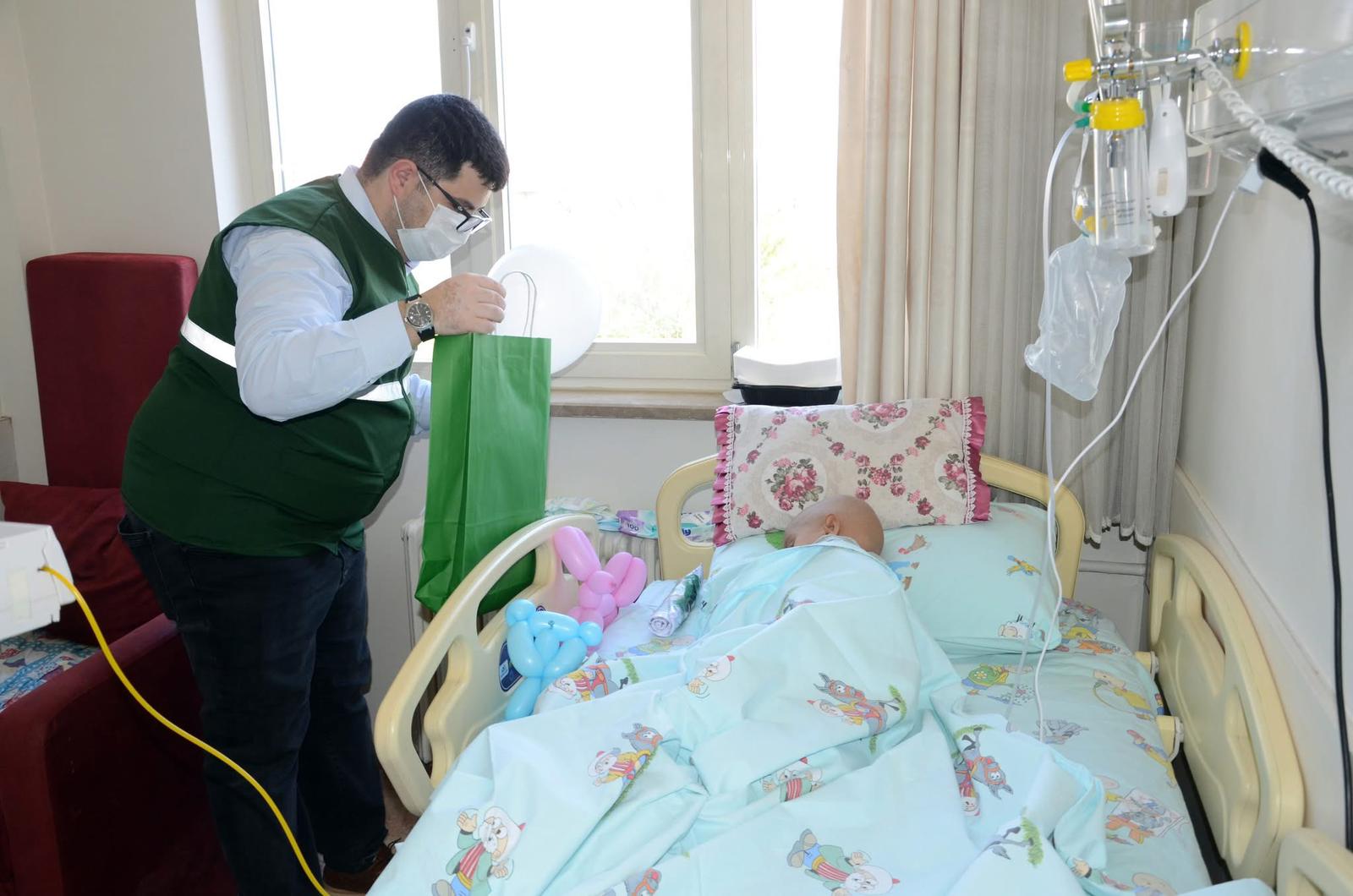 Yeşilay Konya’dan 23 Nisan’da anlamlı ziyaret