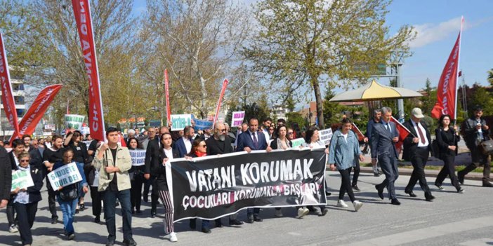 CHP Konya’dan, sessiz yürüyüş