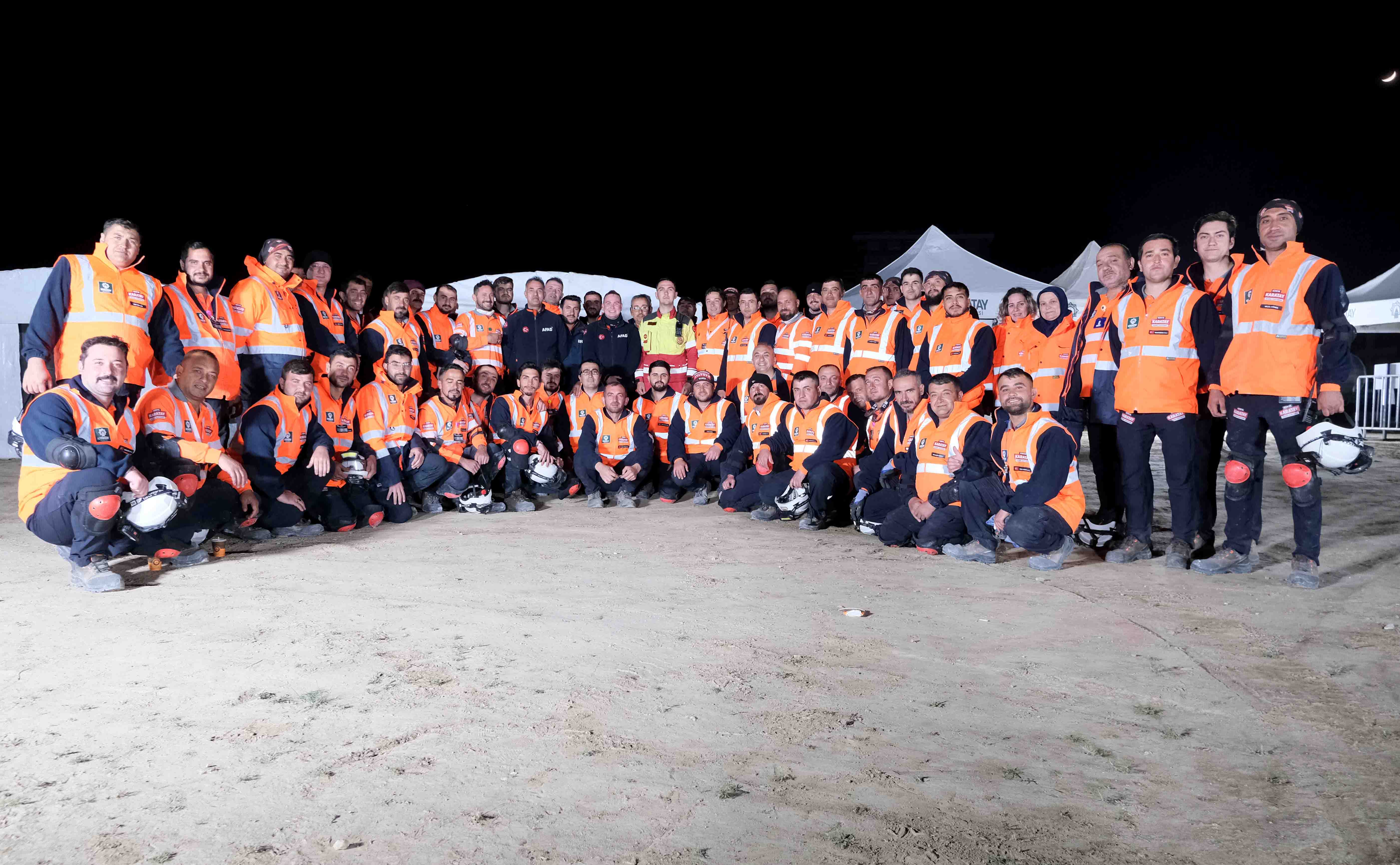 Karatay arama kurtarma ekibi akreditasyon sertifikasını aldı