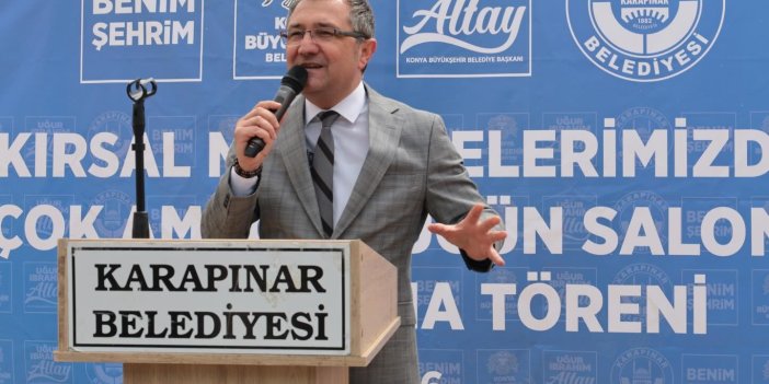 Konya'da o mahalleye bir müjde daha! Başkan açıkladı