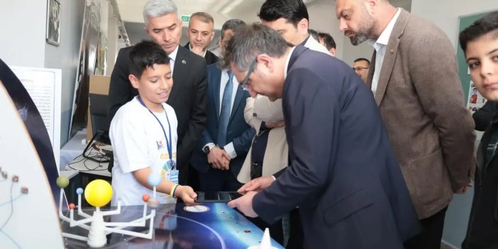 Konya ilçesinde bilim rüzgârı: BİLSEM fuarı yoğun ilgi gördü