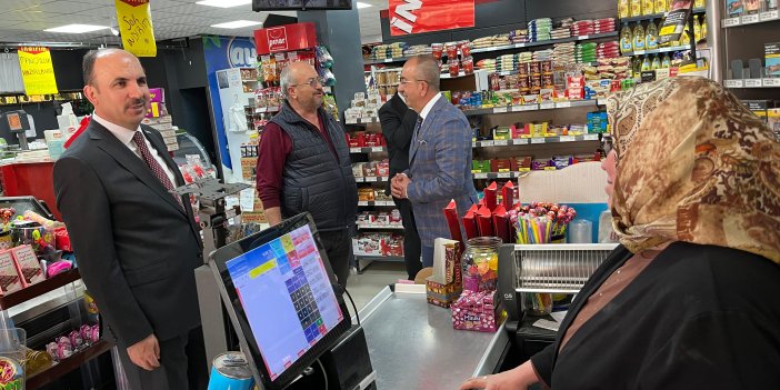 Konya'da başkanlar esnafın nabzını tuttu!