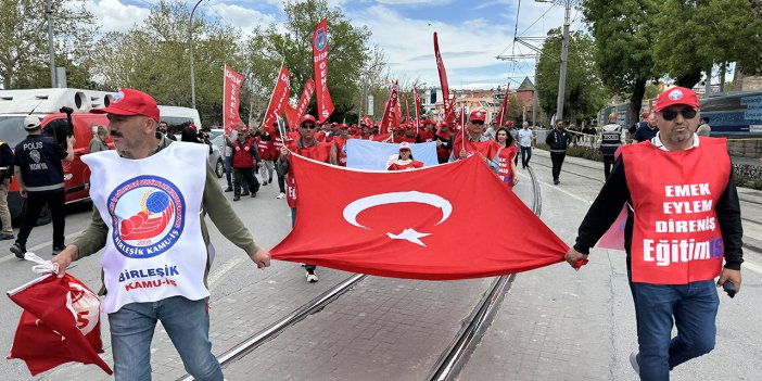 Konya'da 1 Mayıs Emek ve Dayanışma Günü kutlandı