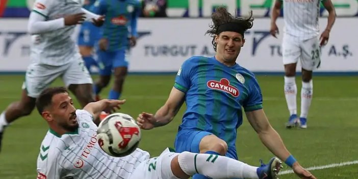 Konyaspor Rize'de takıldı!
