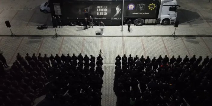 Konya'da dev uyuşturucu operasyonu: 55 gözaltı