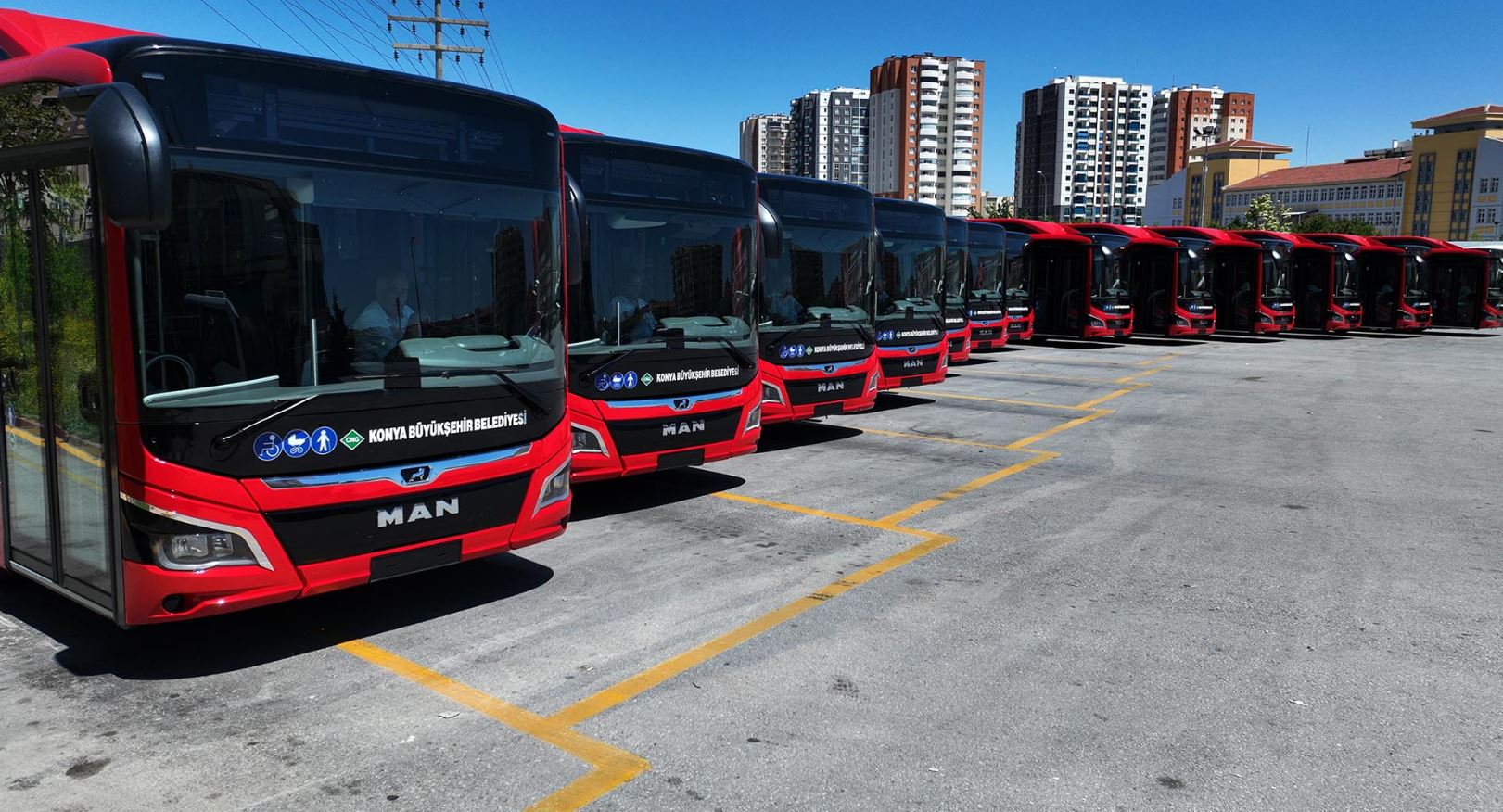 Konya’da Pazar günü otobüs güzergahları'nda değişiklik