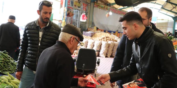 Saadet Gençliği Çumra Pazarı’nda