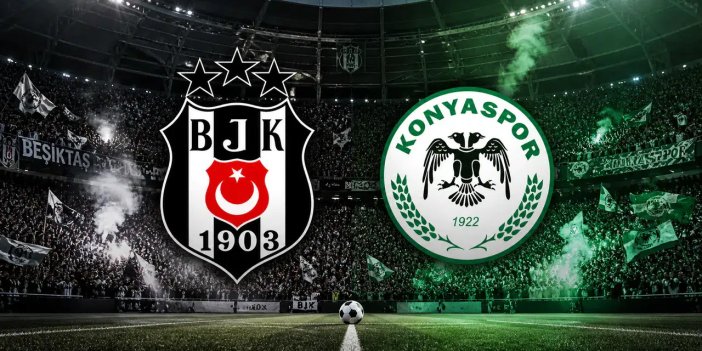Beşiktaş Konyaspor maçında ilk 11'ler belli oldu