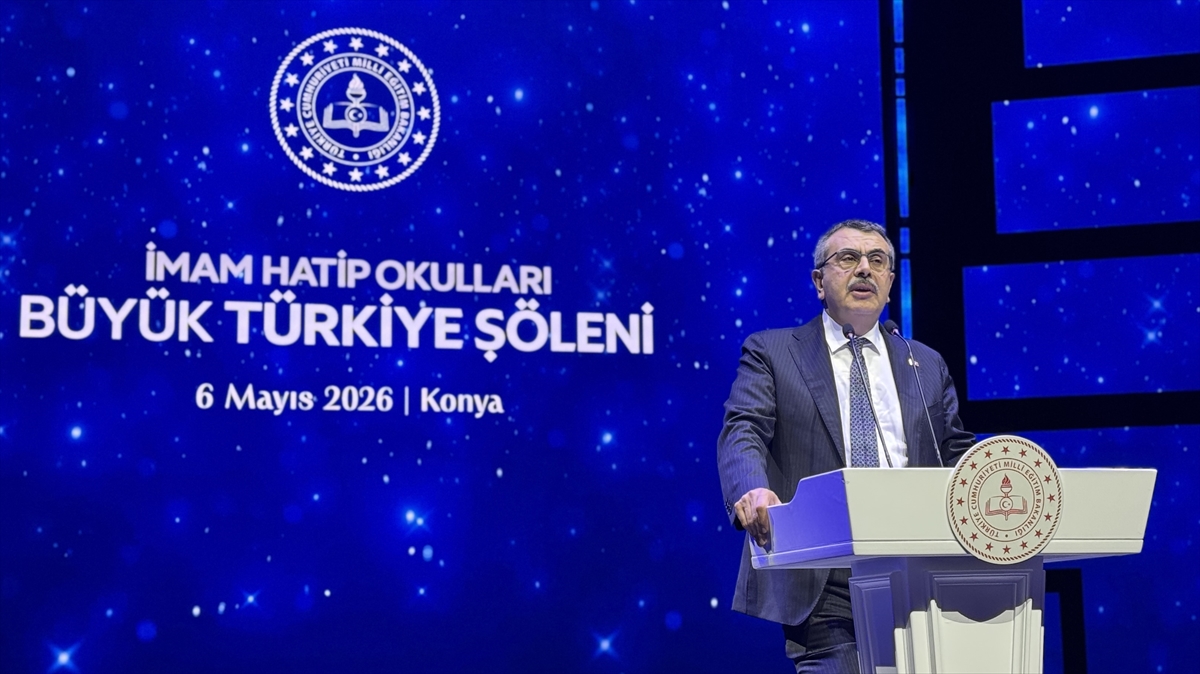 Bakan Tekin Konya’da konuştu