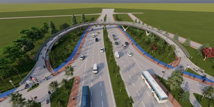 Konya’ya 85 milyonluk dev üst geçit yapılacak!
