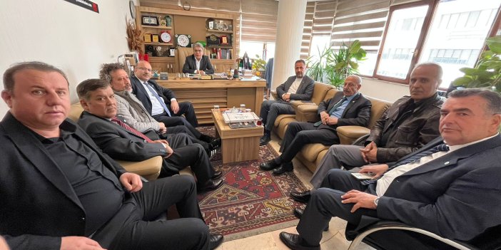 İYİ Parti heyetinden Konya Bakış Gazetesi'ne ziyaret