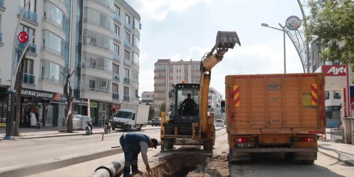 Karapınar'da altyapı çalışmaları sürüyor