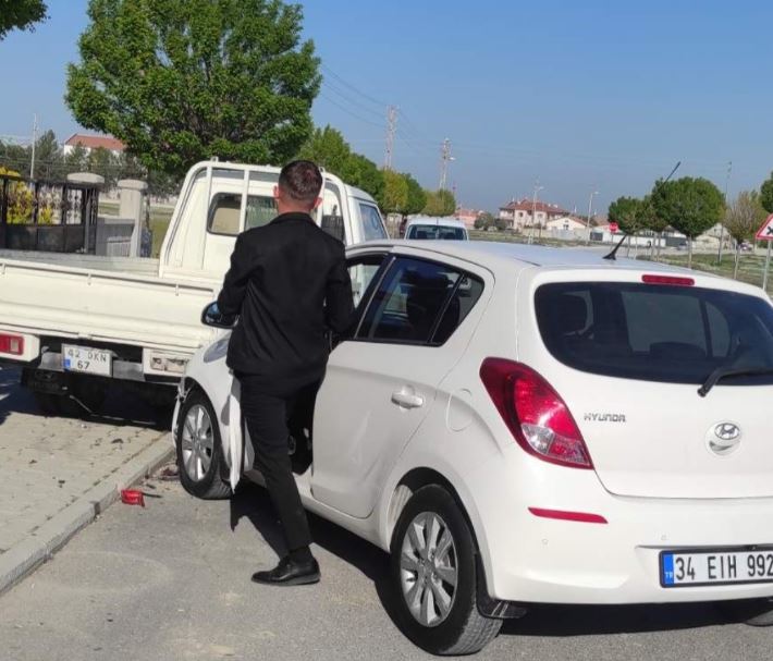 Konya’da Trafik Kazası: 12 Yaşındaki Çocuk Yaralandı