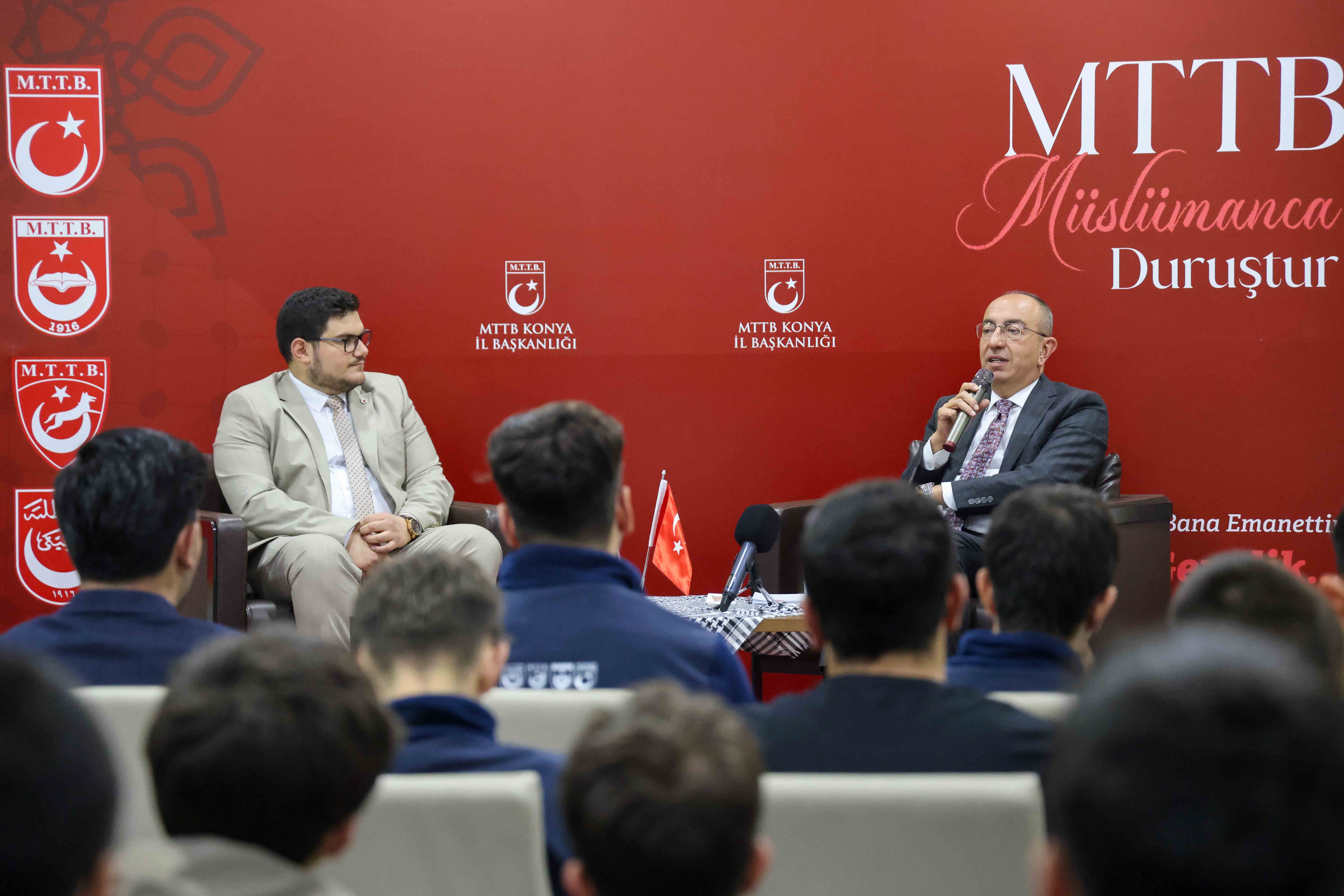 Başkan Kavuş, ‘Gençlikte Muhabbet Var’ etkinliğinde MTTB Gençliğiyle buluştu