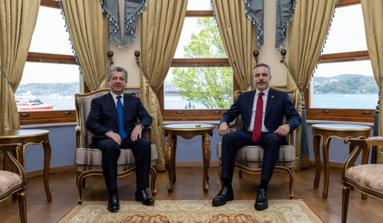 Türk Dışişleri ve Savunma Bakanları, İstanbul’da IKBY Başbakanı ile görüştü