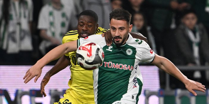 Konyaspor’a evinde ağır darbe! Fenerbahçe 3 golle geçti