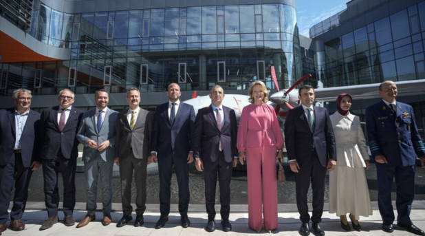 Belçika Kraliçesi Mathilde, Baykar'ı ziyaret etti