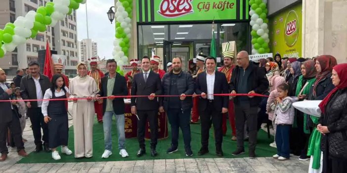 Oses Çiğköfte Konya’da üçüncü şubesini açtı