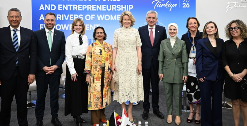 İSO'da Belçika Kraliçesi Mathilde'nin katılımıyla iş dünyasında kadın paneli düzenlendi