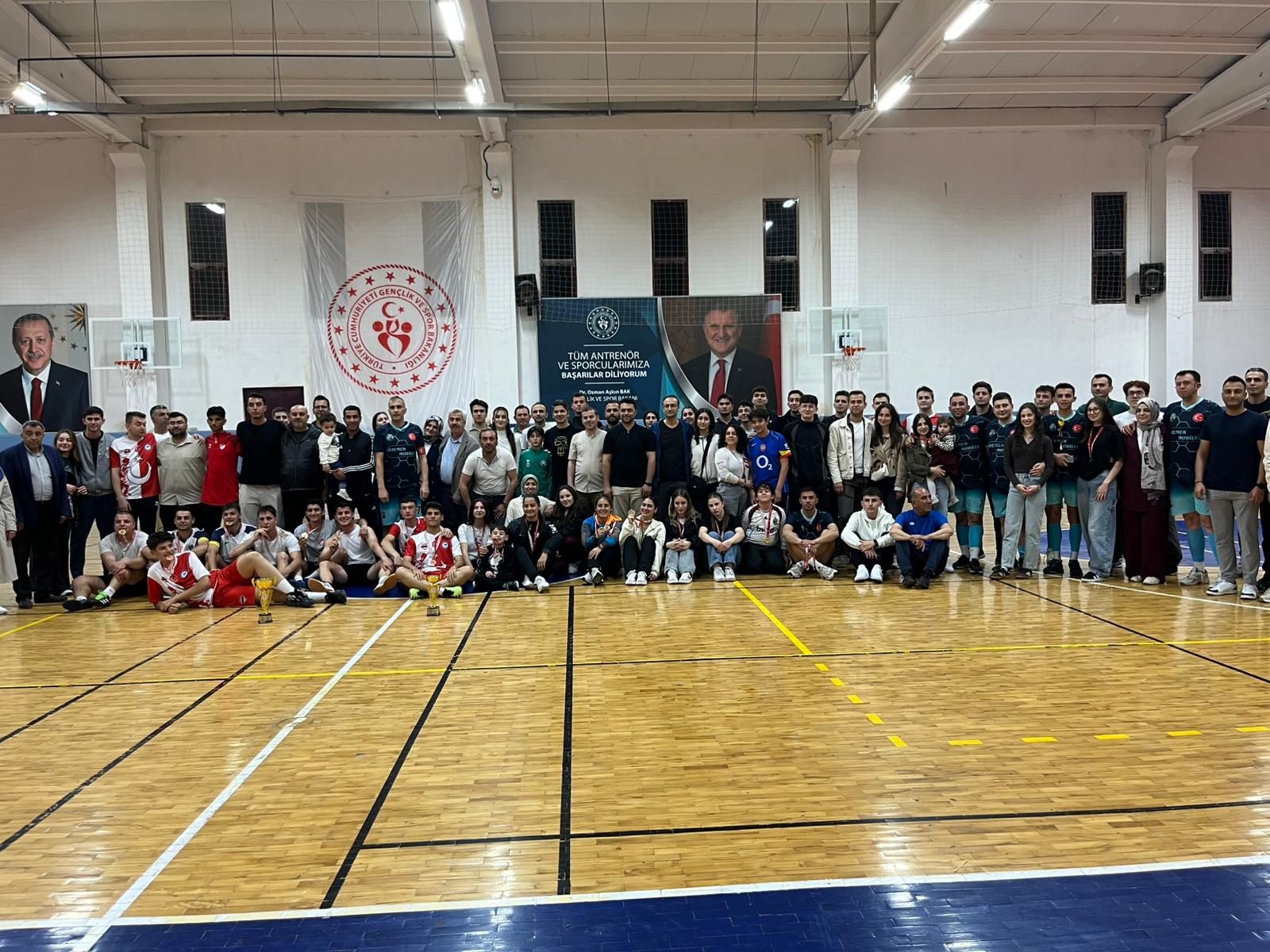 Konya’da hakem camiasını buluşturan turnuva tamamlandı