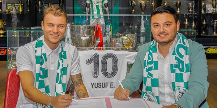 Konyaspor Yusuf Erdoğan'ı duyurdu: 10 numarayı giyecek