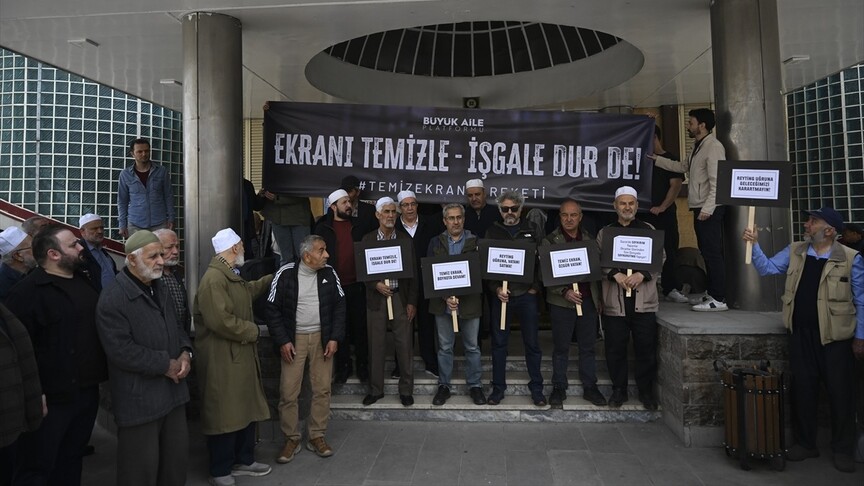 Büyük Aile Platformu'ndan "temiz ekran" çağrısı