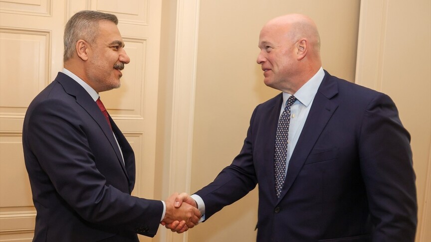 Dışişleri Bakanı Fidan, ABD'nin NATO nezdinde Daimi Temsilcisi Whitaker ile görüştü