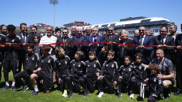 Beşiktaş Futbol Akademisi Sancaktepe Belediyesi 15 Temmuz Tesisleri'nin açılış töreni yapıldı