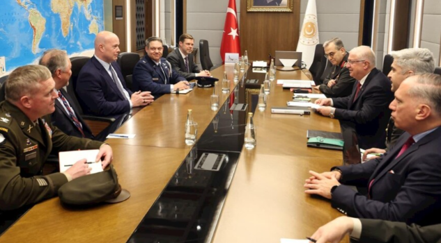 Bakan Güler, Türkiye ve ABD'nin NATO Daimi Temsilcilerini kabul etti