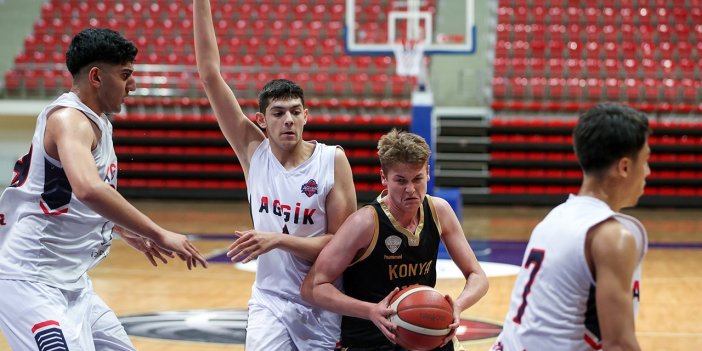 16 Yaş Altı Erkek Basketbol Türkiye Şampiyonası Konya'da başladı