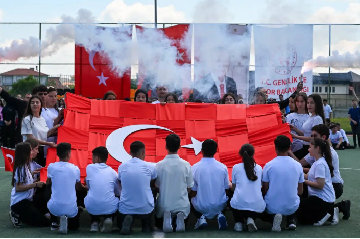 Kulu’da 19 Mayıs coşkusu renkli görüntülere sahne oldu