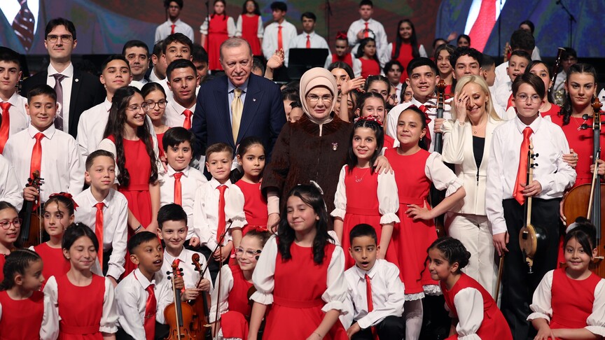 Emine Erdoğan'dan Cumhurbaşkanlığı Çocuk Orkestrası ve Korosu konserine ilişkin paylaşım