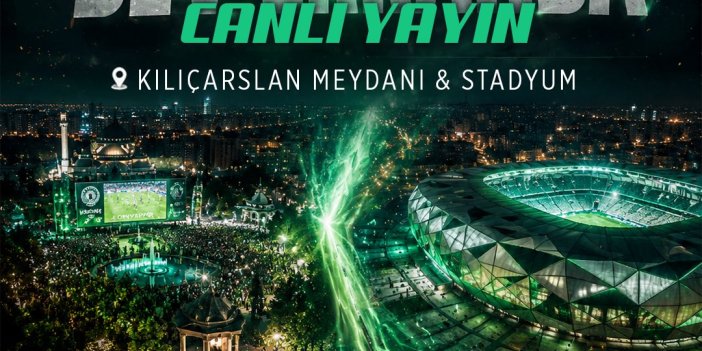 Ziraat Türkiye Kupası finali Konya’da dev ekranda izlenecek