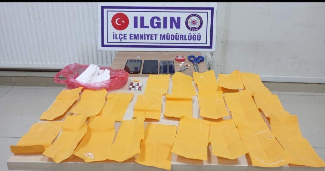 Konya'da uyuşturucu operasyonu: Suç dosyası kabarık 3 şüpheli tutuklandı