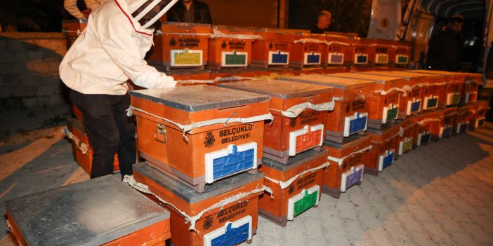 Selçuklu’da tarım hamlesi! Arılı kovan desteği projesi yeniden devrede