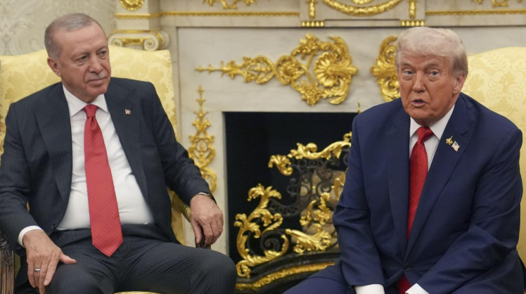 Cumhurbaşkanı Erdoğan, ABD Başkanı Trump ile görüştü