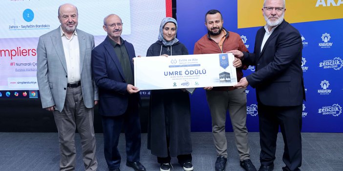 Evlilik ve Aile Gelişim Akademisi’nde umre ödülü sahibini buldu