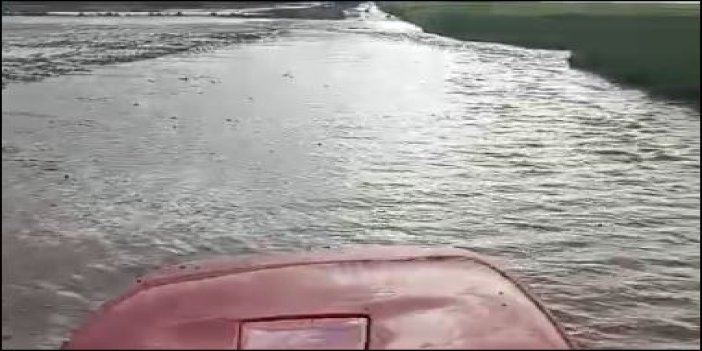 Konya'da yağış sonrası ekili alanlar sular altında kaldı!
