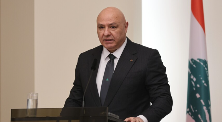 Lübnan Cumhurbaşkanı Avn: İsrail'in topraklarımızdan tamamen çekilmesi talebinden vazgeçmeyeceğiz