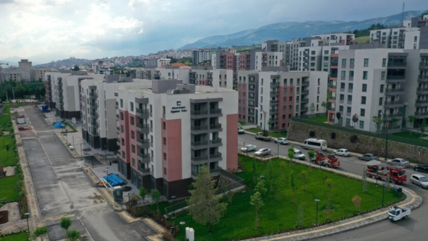 Kahramanmaraş'ta yerinde dönüşen konutlarda ilk bayram heyecanı
