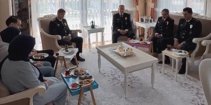 Konya Emniyet Müdürü'nden anlamlı ziyaret