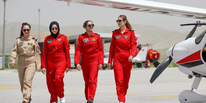 Konya’da gökyüzünün kadın pilotları yetişiyor