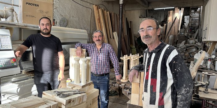 Konya'da aile mirası marangozluğu geleceğe taşıyor