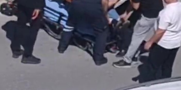 Yayaya çarptı! Konya'da motosiklet kazası